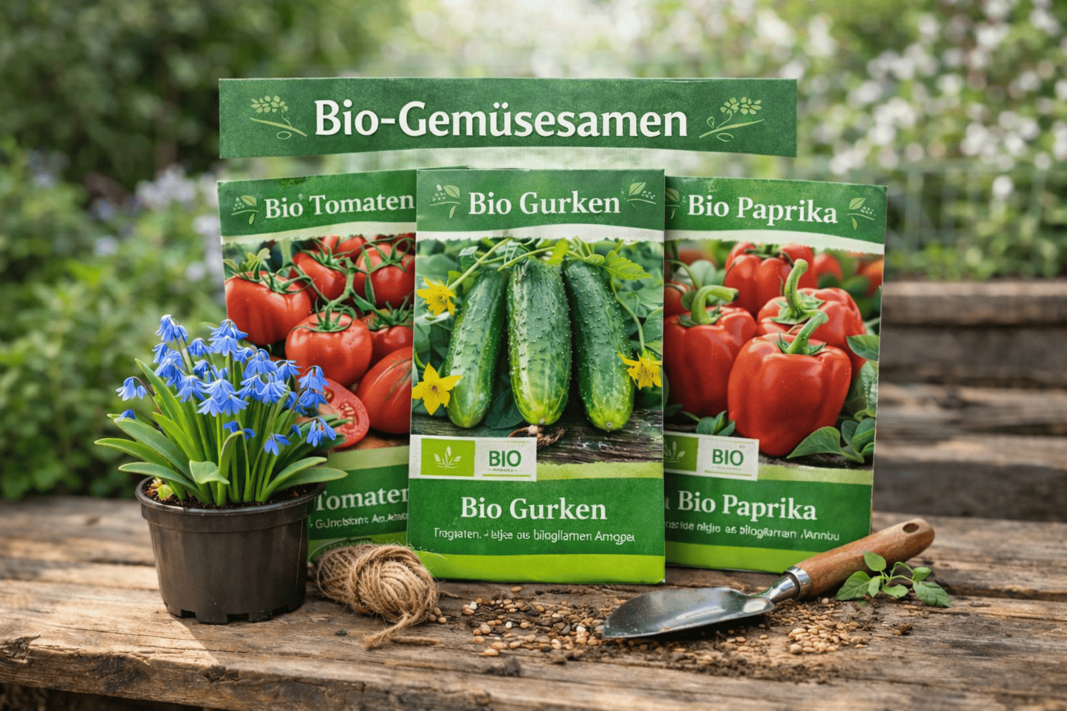 Bio-Gemüsesamen