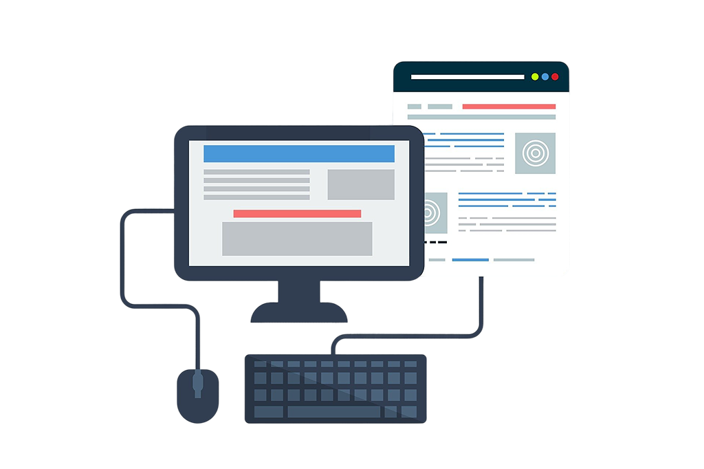 Webseiten Illustration